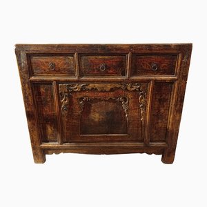 Chinese Stained Fir Sideboard-ZFY-1148474