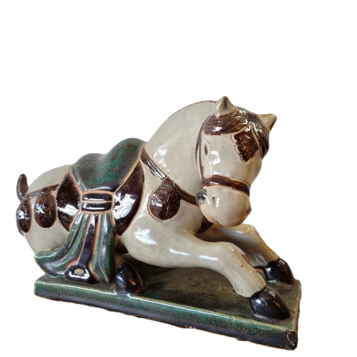 Chinese Tang Style Ceramic Horse, 1950s