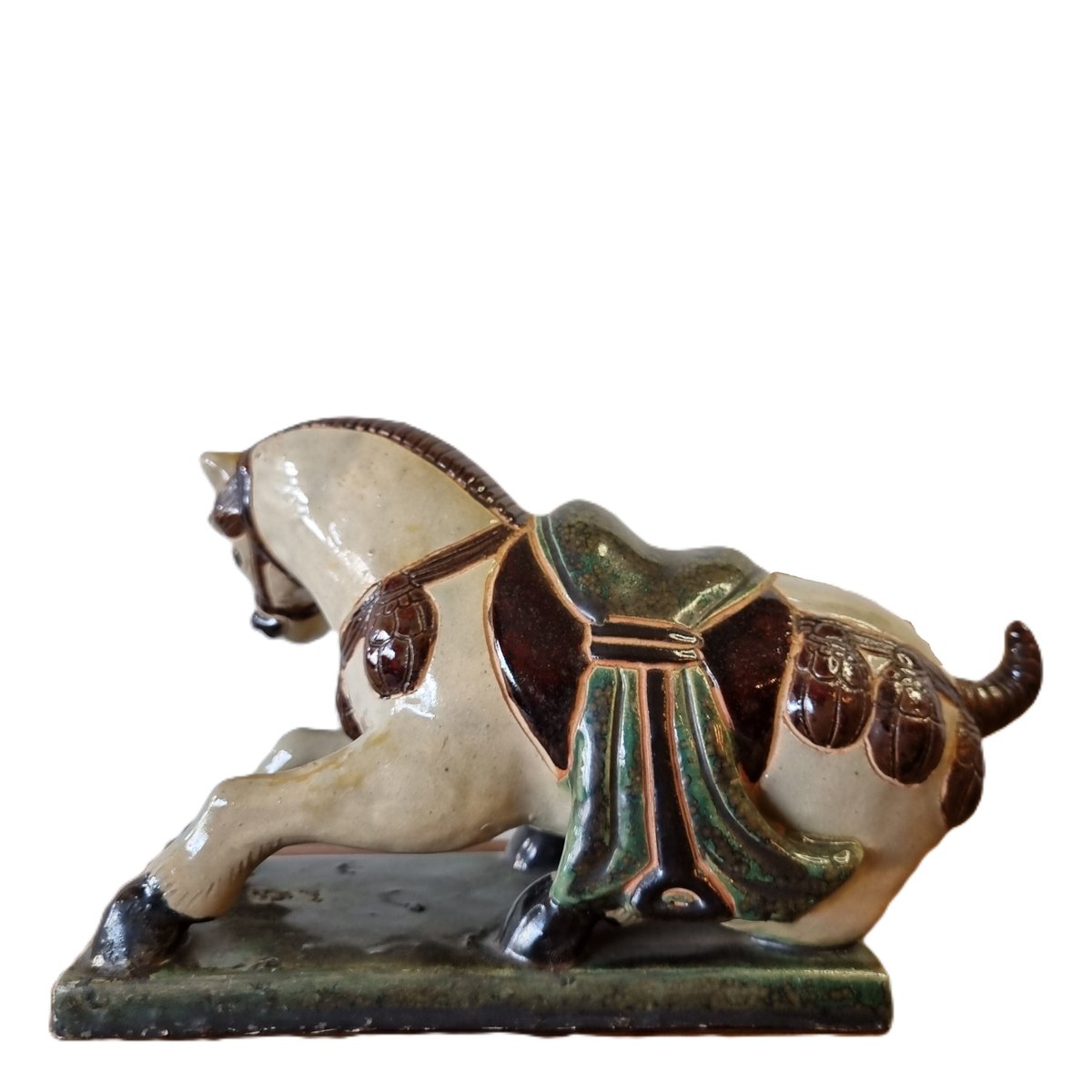 Chinese Tang Style Ceramic Horse, 1950s