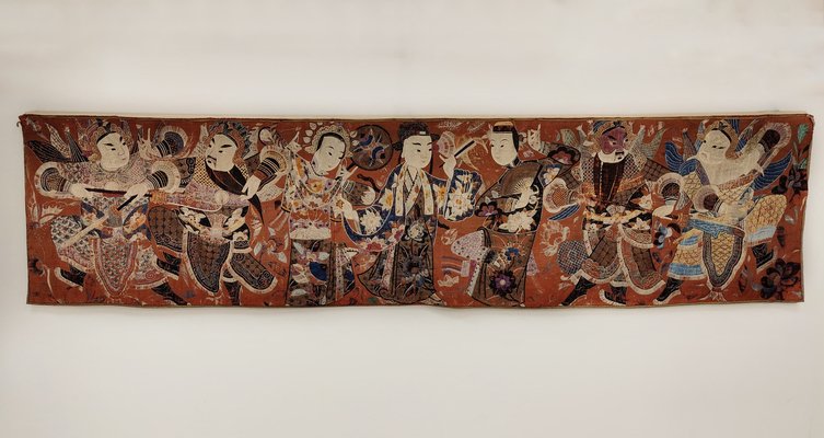 Chinese Tapestry Embroidered in Silk, 1890-1910-MLN-2027817