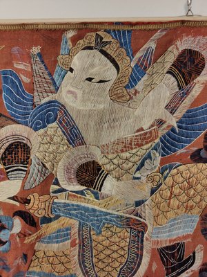 Chinese Tapestry Embroidered in Silk, 1890-1910-MLN-2027817