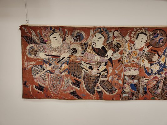 Chinese Tapestry Embroidered in Silk, 1890-1910-MLN-2027817