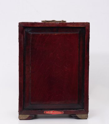 Chinese Walnut Jewelry Box, 1960s-GCG-1016563