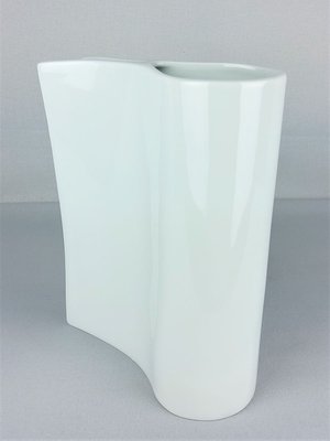 Chinese White Limoges Porcelain Vase from Ramdam Sarian-YBU-933289