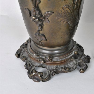 Chinoisantes Bronze Oil Lamps, Set of 2-SYQ-946713