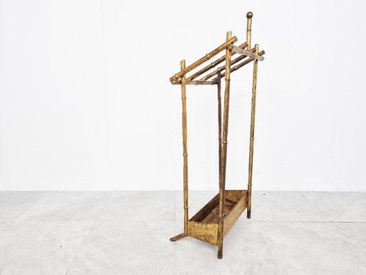 Chinoiserie Style Faux Bamboo Umbrella Stand, 1960s-IRH-1313522