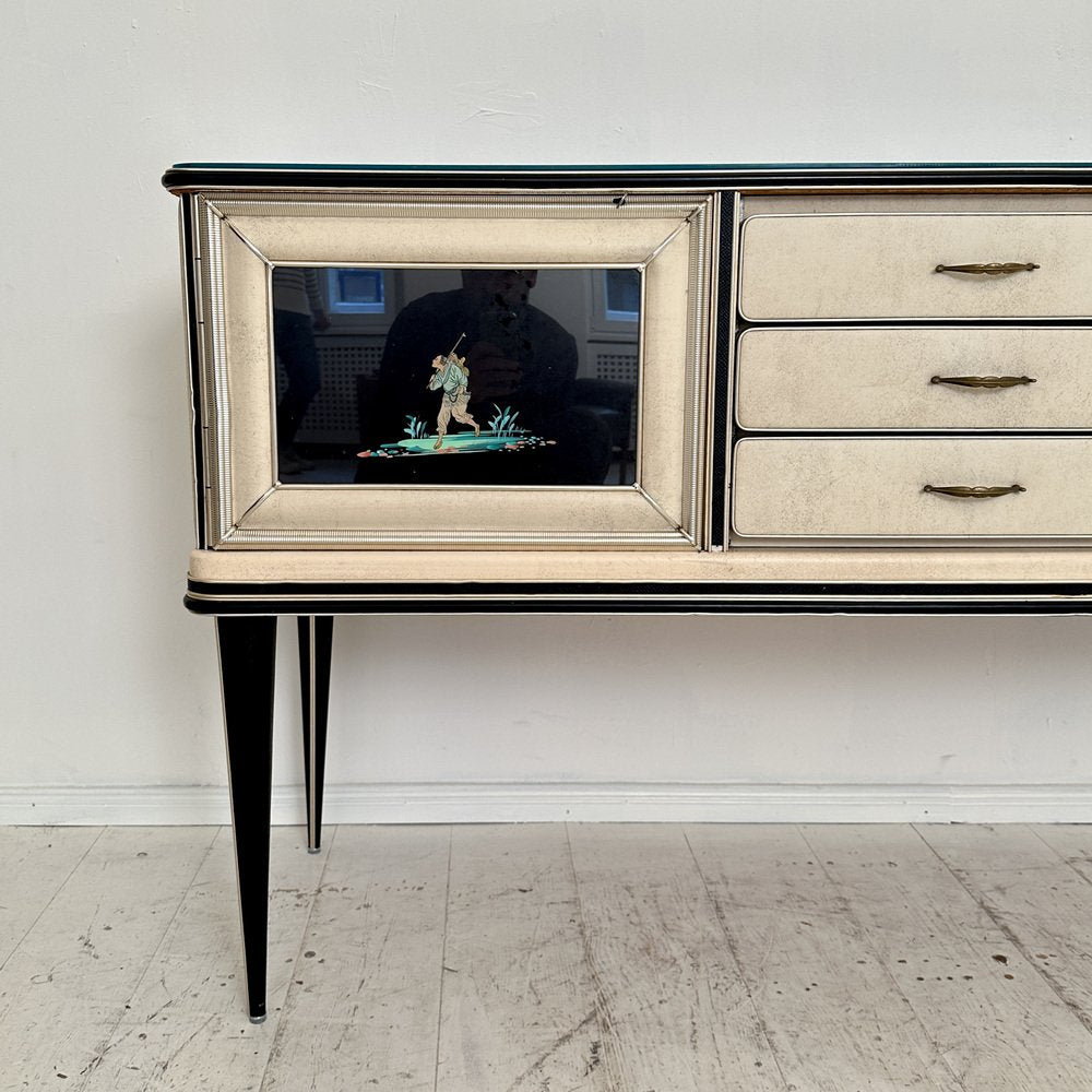 Chinoserie Sideboard by Umberto Mascagni for Harrods London, 1953