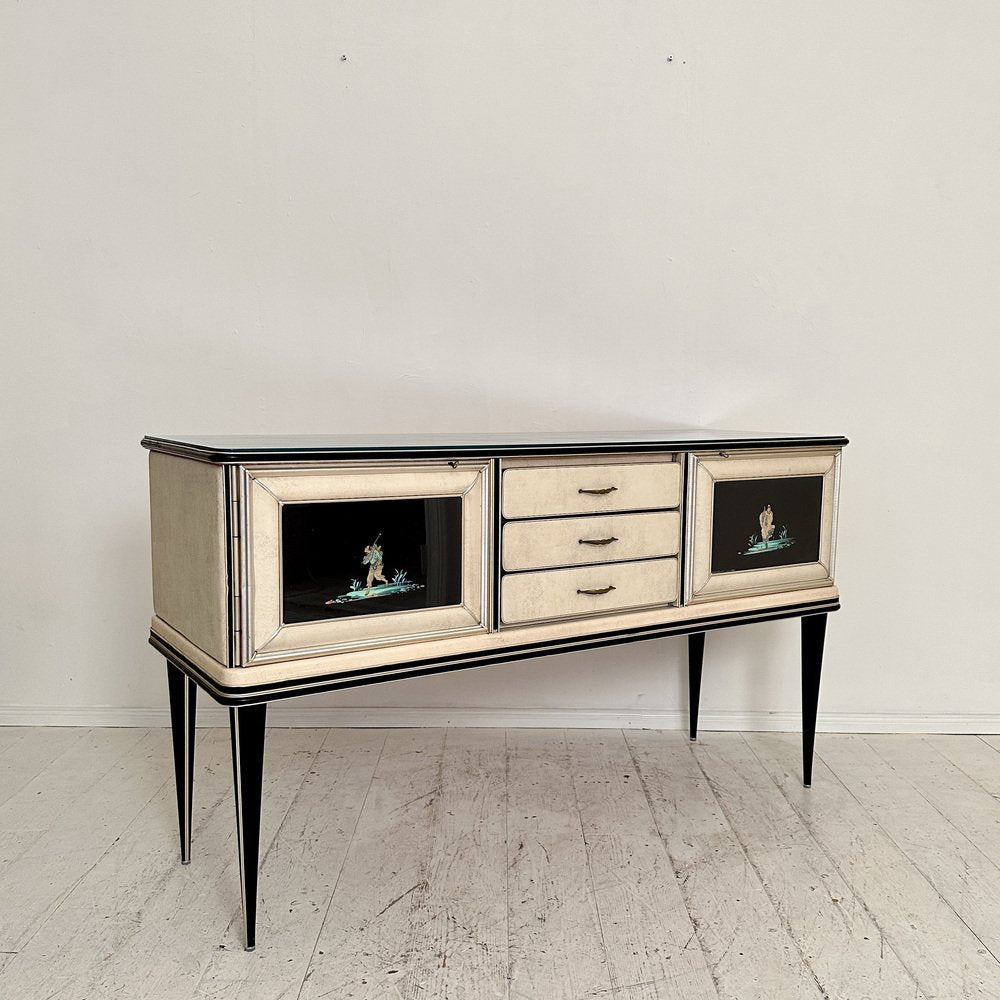 Chinoserie Sideboard by Umberto Mascagni for Harrods London, 1953