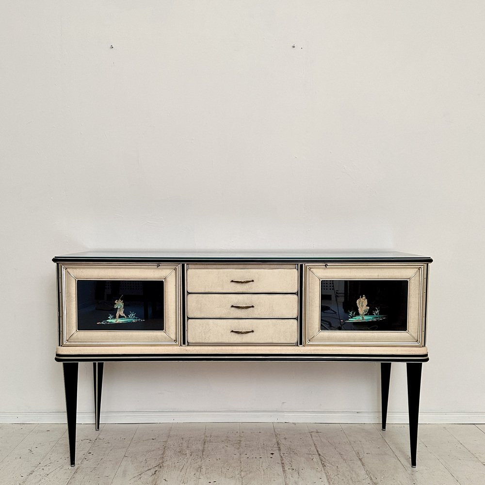 Chinoserie Sideboard by Umberto Mascagni for Harrods London, 1953