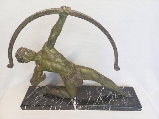 Chiparus, Art Deco Figure, 1920s, Metal on Marble Base-AWH-1397439