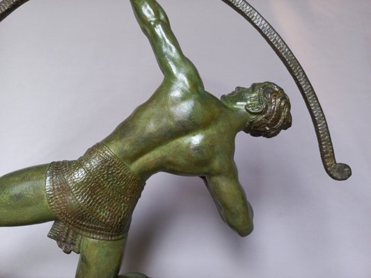 Chiparus, Art Deco Figure, 1920s, Metal on Marble Base-AWH-1397439