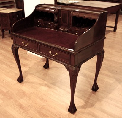 Chippendale Desk Table or Secretary, 1950s-BZF-1292937