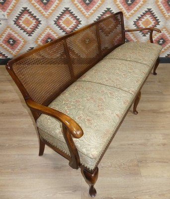 Chippendale style Viennese Weave Gobelin 3-Seater Sofa, 1960s-AFE-1384564