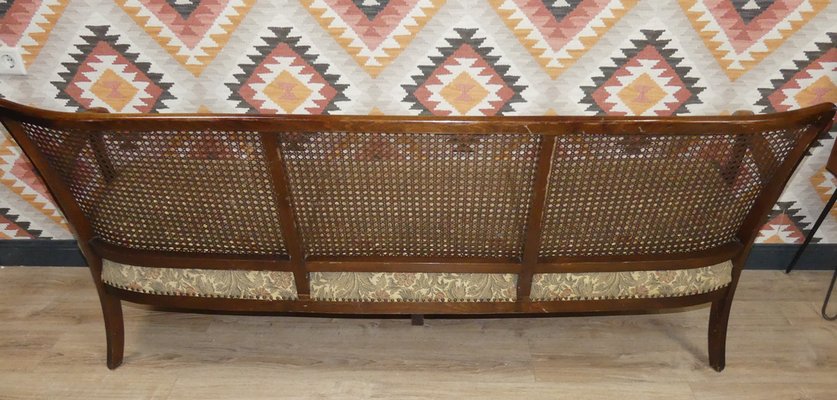 Chippendale style Viennese Weave Gobelin 3-Seater Sofa, 1960s-AFE-1384564