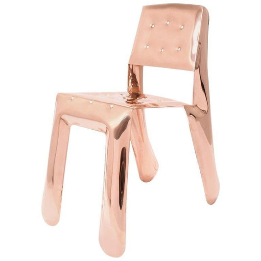 Chippensteel 0.5 Chair in Lacquered Copper from Zieta