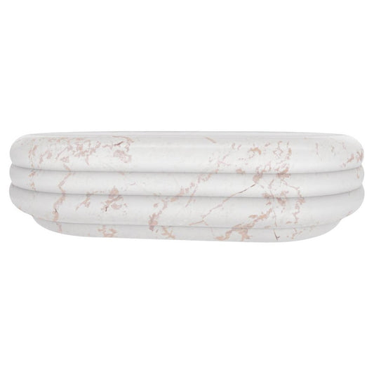 Chloe Pink Portugal Marble Coffee Table by Fred and Juul