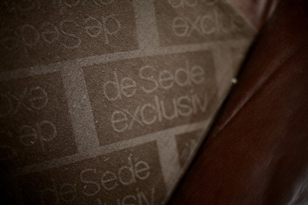 Chocolate Leather Sofa from De Sede, Switzerland, 1970s-MAO-1313291