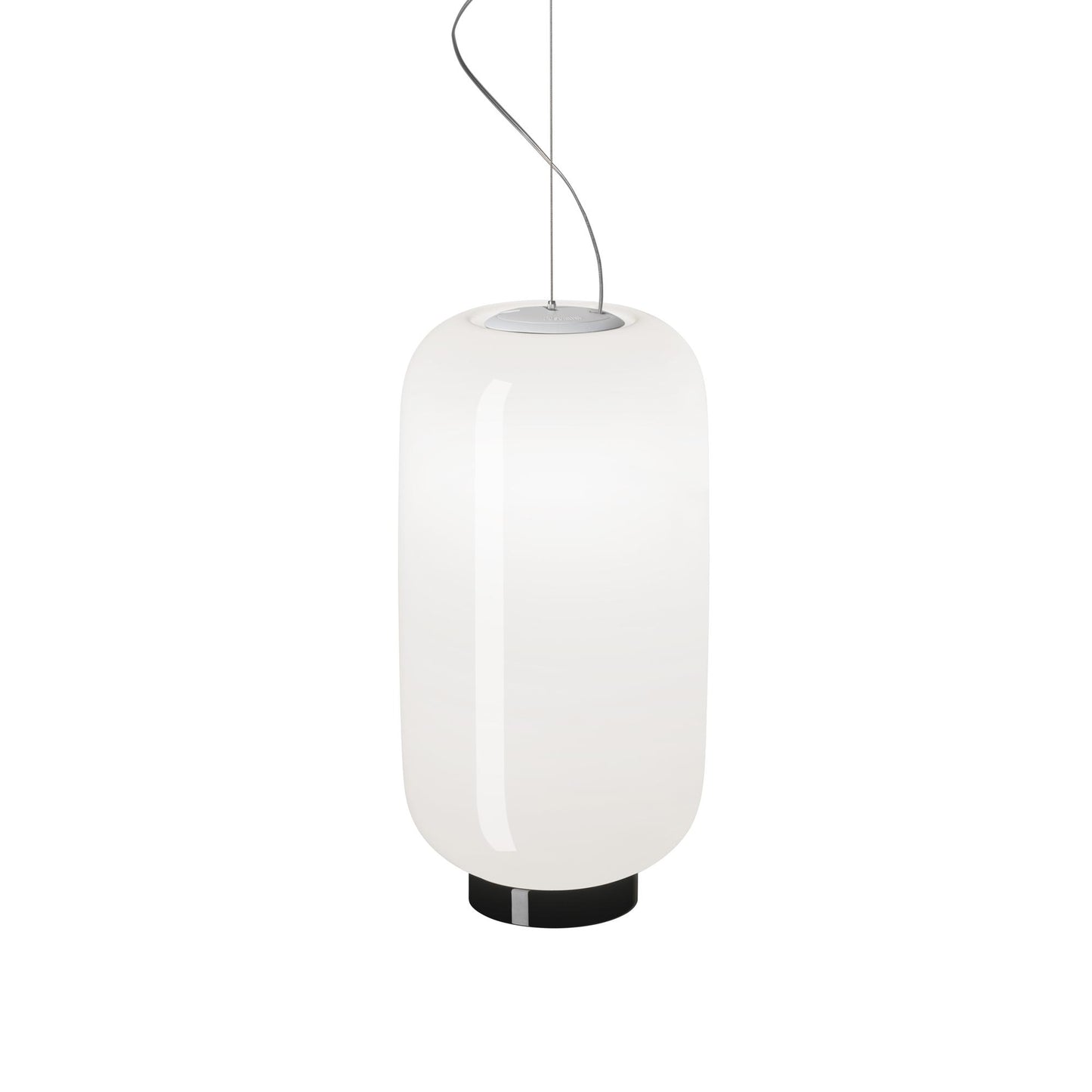 Chouchin 2 Reverse Pendant Lamp by Foscarini #White/ Black