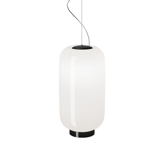 Chouchin 2 Reverse Pendant Lamp by Foscarini #Graphite/Black