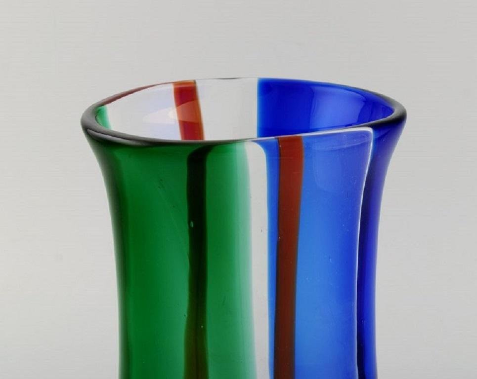 Chribska Art Glass Vase by Erik Höglund for Kosta Boda