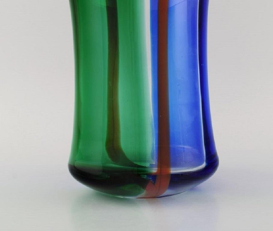 Chribska Art Glass Vase by Erik Höglund for Kosta Boda