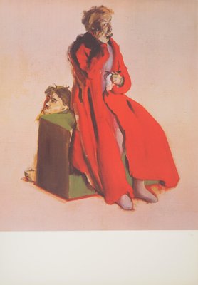 Christian Berard, Actor in Red Coat, Lithograph-KHH-2039251