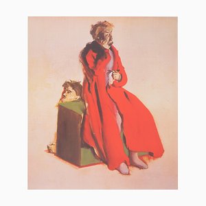 Christian Berard, Actor in Red Coat, Lithograph-KHH-2039251