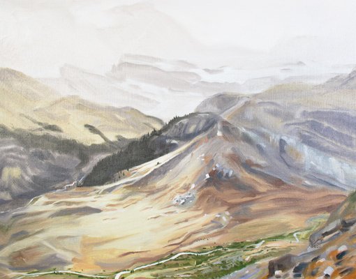 Christian Frederiksen, Bow River Headwaters, 2023, Oil on Canvas-CHG-2037501