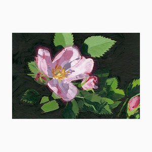 Christian Frederiksen, Wild Rose, 2023, Oil on Board-CHG-2037500