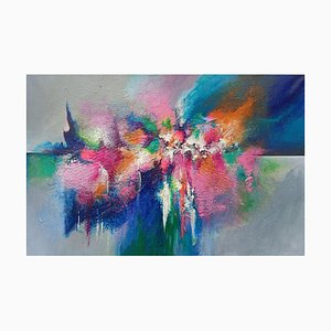 Christiane Hess, Le Triomphe du Printemps, 2023, Acrylic on Canvas-CHG-2030741