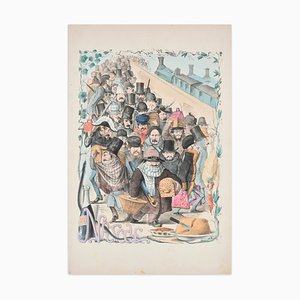 Christmas - Lithograph by A. Maganaro - 1872 1872-ZCI-759696