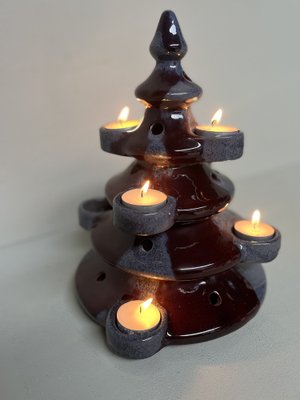 Christmas Tree Candleholder from Otto Keramik-DWL-1468139