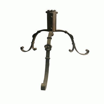 Christmas Tree Stand in Forged Iron, 1870s-HWV-777885