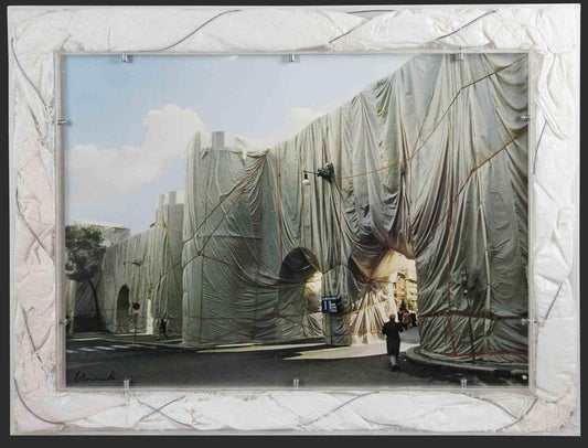 Christo and Jeanne-Claude, Wrapped Roman Wall, Photolithograph, 1974