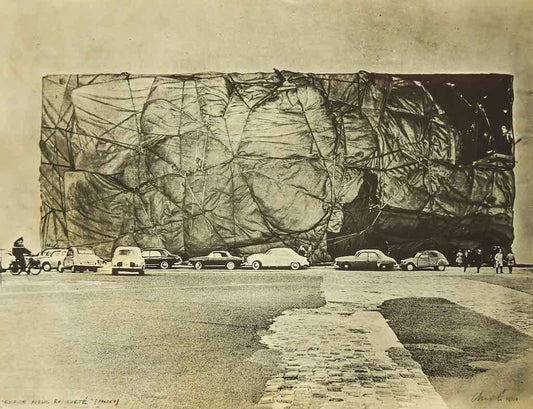 Christo - Public Building Wrapped - Photo - 1974