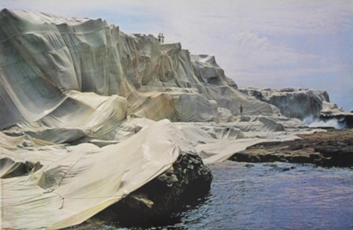 Christo, Wrapped Coast, Little Bay, 1991, Photo Offset