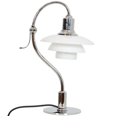 Chrome 2/2 Question Mark Table Lamp by Poul Henningsen for Louis Poulsen-MTD-1749411