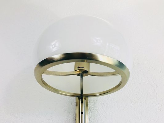 Chrome and Acrylic Glass Wall Light from Arteluce, Italy, 1970s-PUK-675875