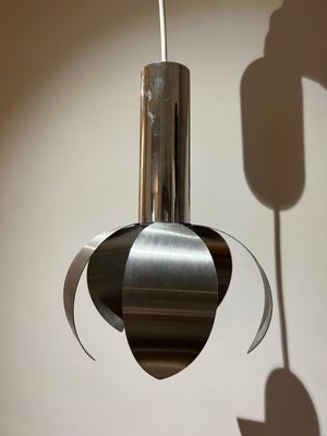 Chrome and Brushed Steel Suspension, 1970s-AVC-1793200