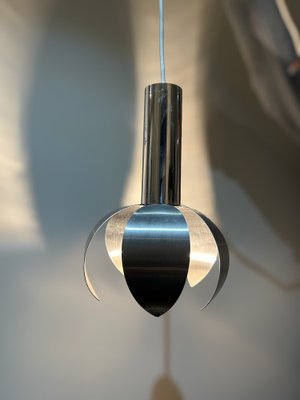 Chrome and Brushed Steel Suspension, 1970s-AVC-1793200