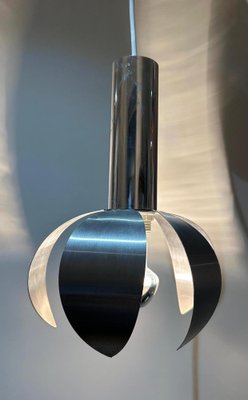 Chrome and Brushed Steel Suspension, 1970s-AVC-1793200