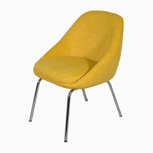 Chrome and Fabric Armchair, 1960s-NIT-1326325