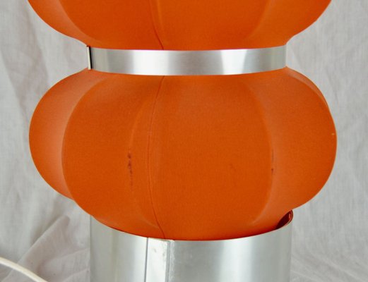 Chrome and Fabric Table Lamp, 1960s-ROJ-725418