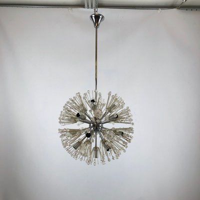 Chrome and Glass Sputnik Chandelier by Emil Stejnar, 1970s-OT-973244