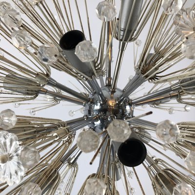 Chrome and Glass Sputnik Chandelier by Emil Stejnar, 1970s-OT-973244