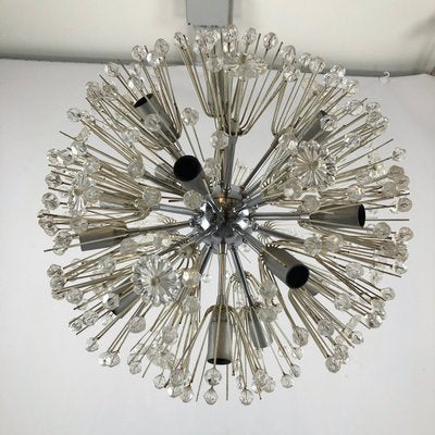 Chrome and Glass Sputnik Chandelier by Emil Stejnar, 1970s-OT-973244