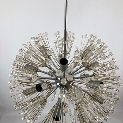 Chrome and Glass Sputnik Chandelier by Emil Stejnar, 1970s-OT-973244