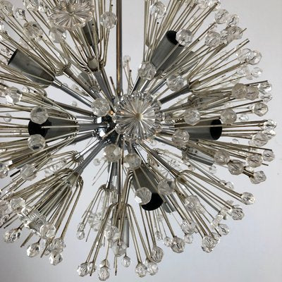 Chrome and Glass Sputnik Chandelier by Emil Stejnar, 1970s-OT-973244