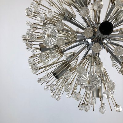 Chrome and Glass Sputnik Chandelier by Emil Stejnar, 1970s-OT-973244