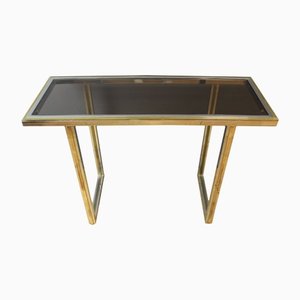 Chrome and Golden Console Table, 1970-BCR-1377100